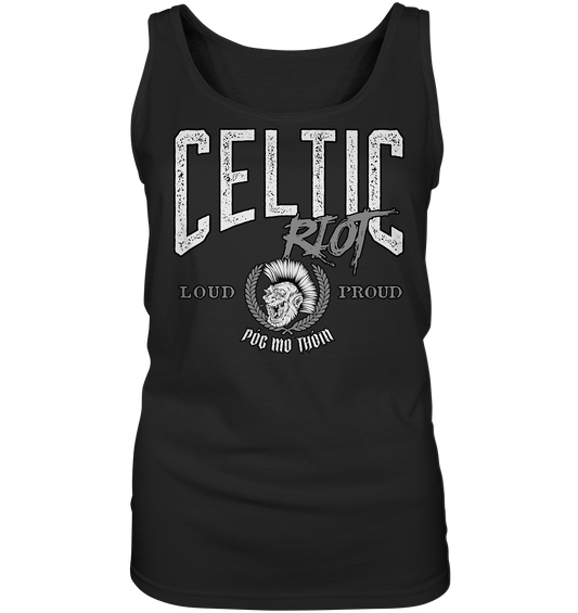 Póg Mo Thóin Streetwear "Celtic Riot" - Ladies Tank-Top