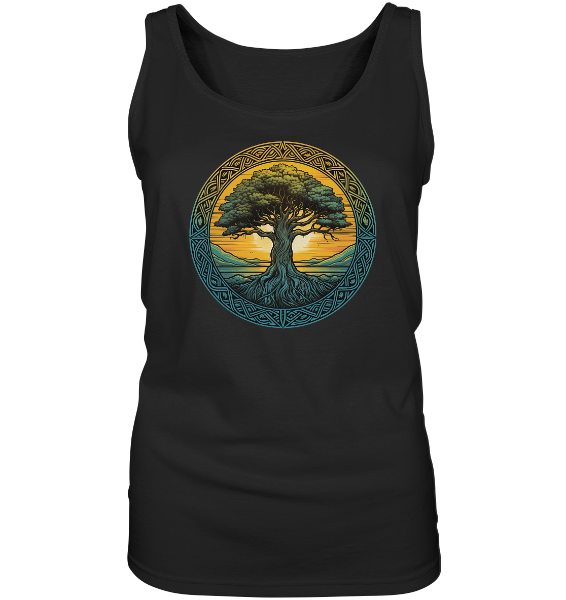 Celtic Tree II - Ladies Tank-Top