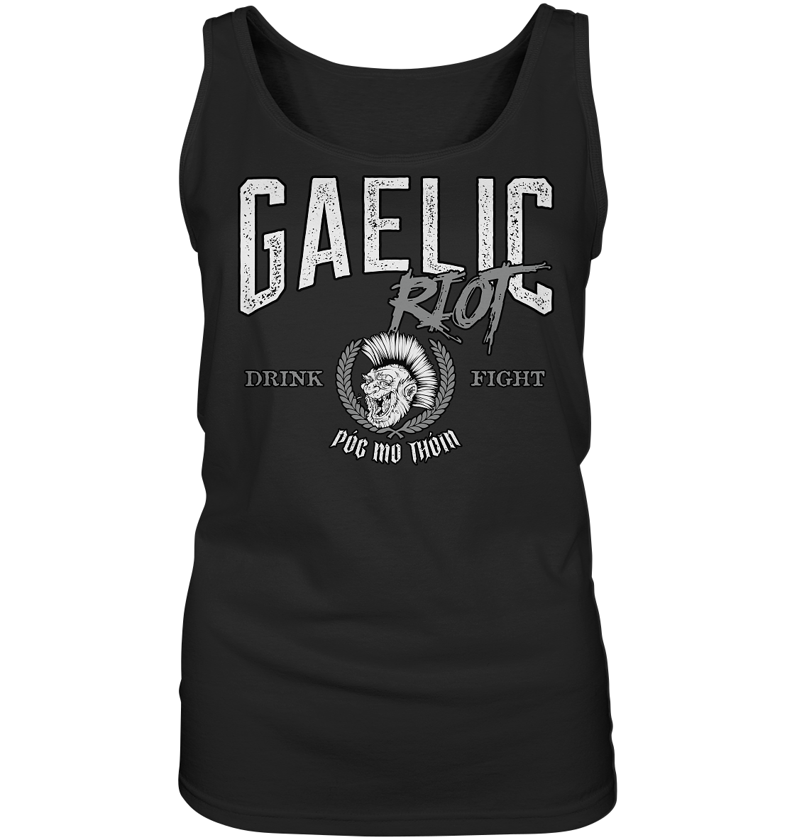 Póg Mo Thóin Streetwear "Gaelic Riot" - Ladies Tank-Top