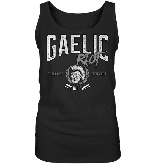 Póg Mo Thóin Streetwear "Gaelic Riot" - Ladies Tank-Top