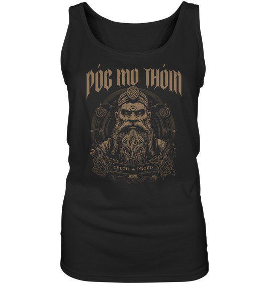 Póg Mo Thóin Streetwear "Celtic & Proud II" - Ladies Tank-Top