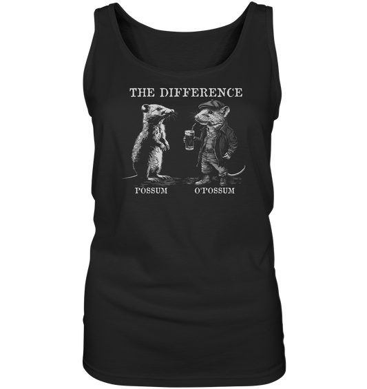 The Difference "Possum & O'Possum" - Ladies Tank-Top