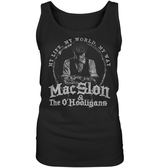 MacSlon & The O'Hooligans "My Life, My World, My Way II" - Ladies Tank-Top