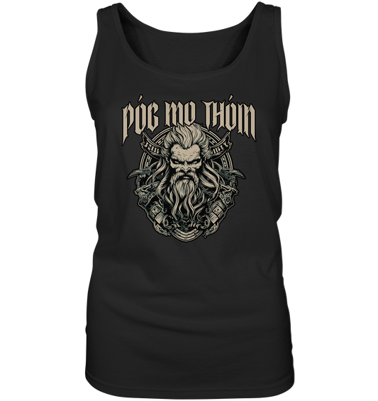 Póg Mo Thóin Streetwear "Celtic Warrior II" - Ladies Tank-Top