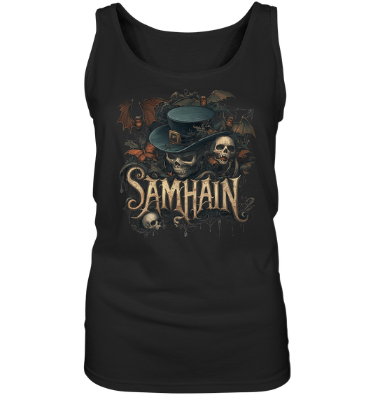 Samhain "Bats & Skulls I" - Ladies Tank-Top