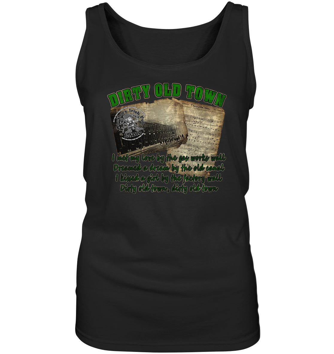 MacSlon's "Dirty Old Town I"  - Ladies Tank-Top