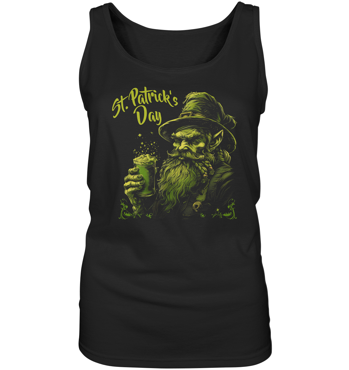 St. Patrick's Day "Leprechaun II" - Ladies Tank-Top