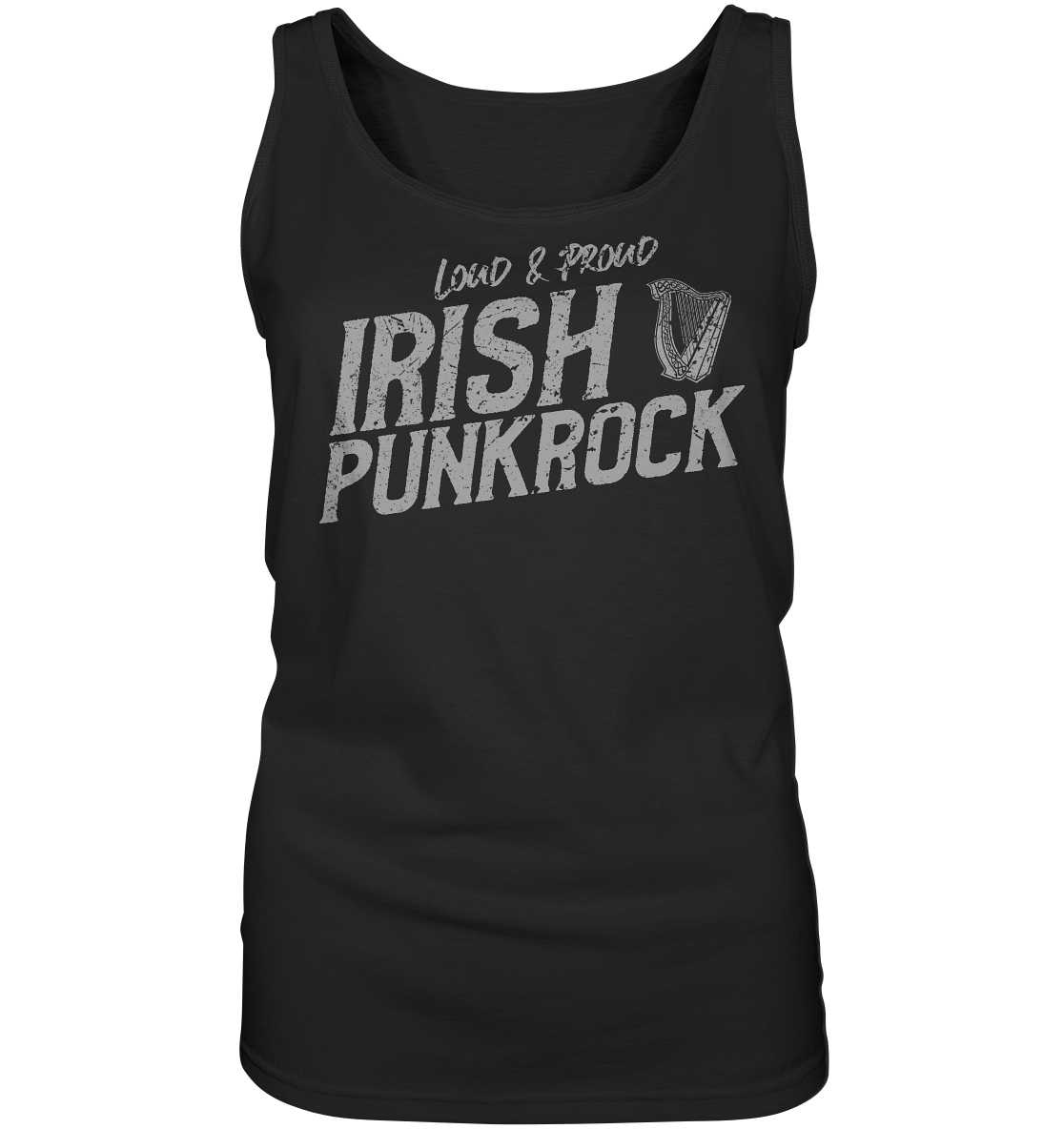 Irish Punkrock "Loud & Proud" - Ladies Tank-Top