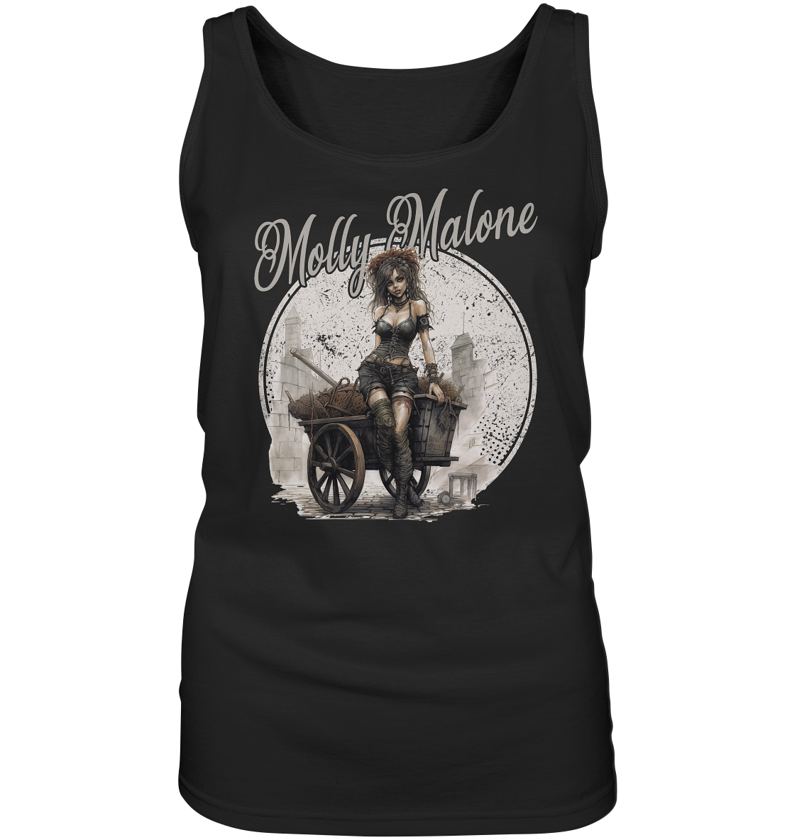 Molly Malone "Artwork II" - Ladies Tank-Top