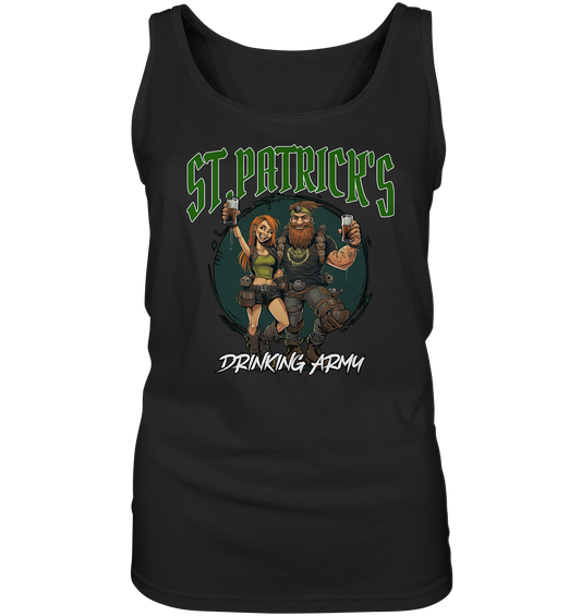 St. Patrick's "Drinking Army / Couple I" - Ladies Tank-Top