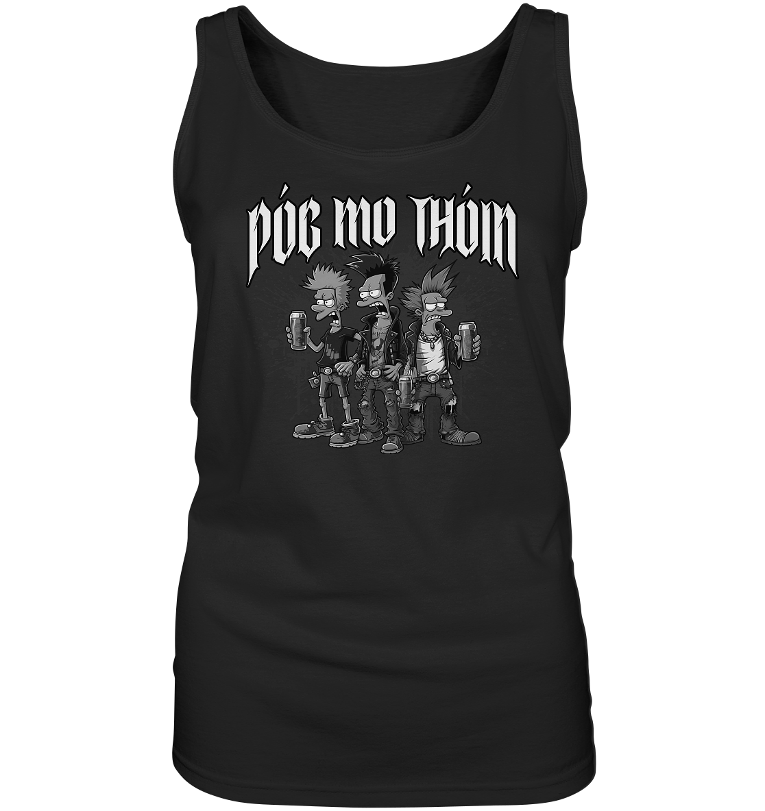 Póg Mo Thóin Streetwear "Punks II" - Ladies Tank-Top