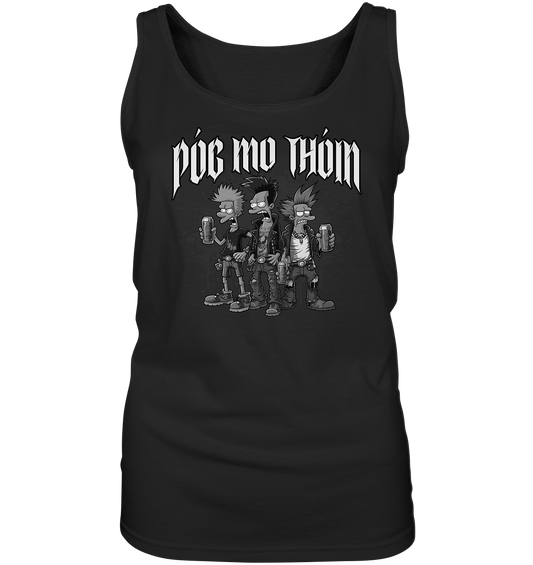 Póg Mo Thóin Streetwear "Punks II" - Ladies Tank-Top