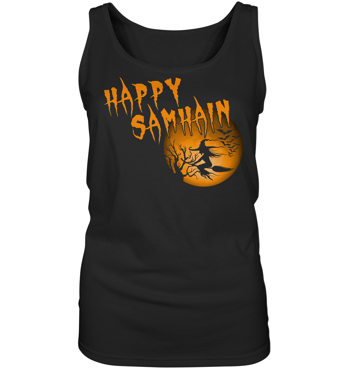 Happy Samhain "Moon" - Ladies Tank-Top