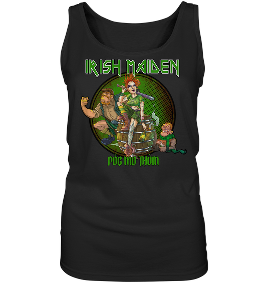 Póg Mo Thóin Streetwear "Irish Maiden" - Ladies Tank-Top