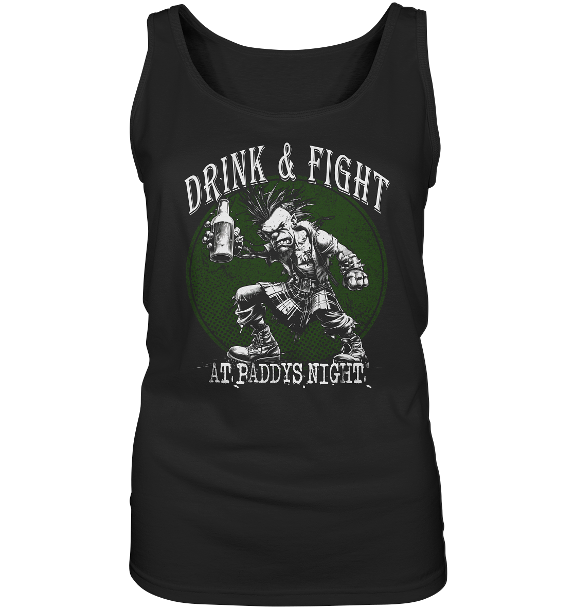 Drink & Fight "At Paddys Night" - Ladies Tank-Top