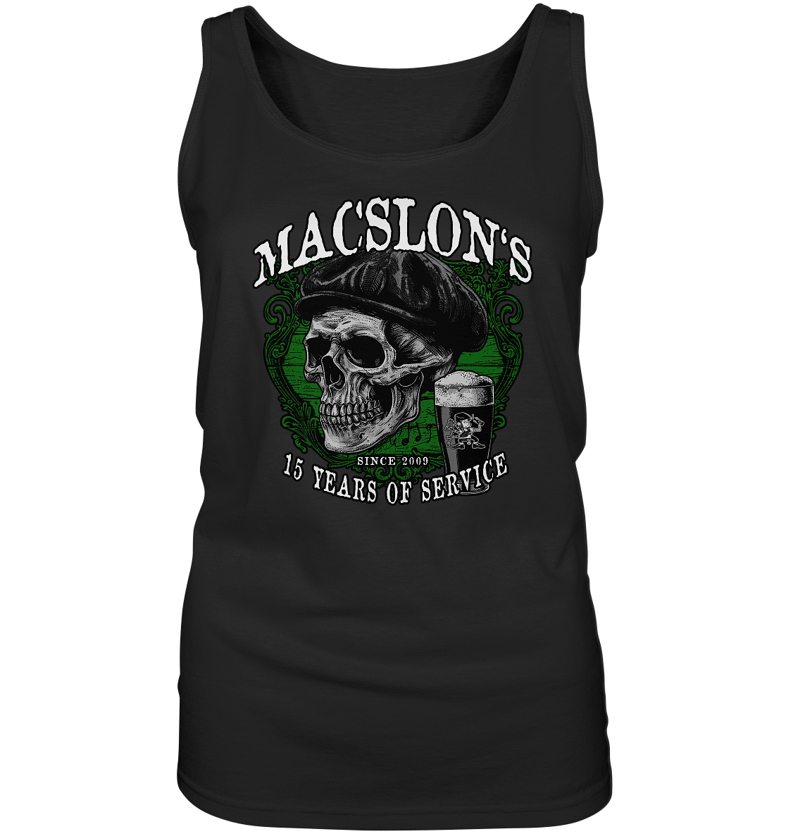 MacSlon's "15 Years Of Service I" - Ladies Tank-Top