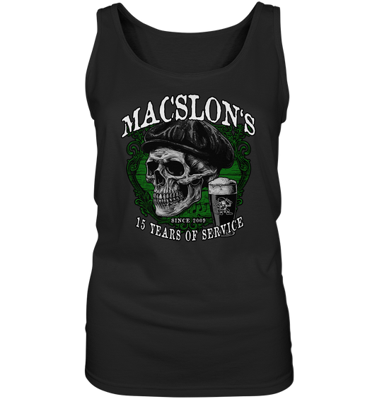 MacSlon's "15 Years Of Service I" - Ladies Tank-Top