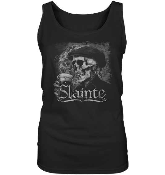 Slainte "Flatcap-Skull I" - Ladies Tank-Top