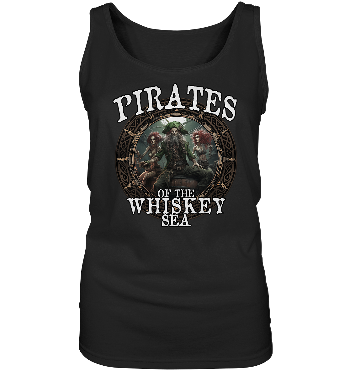 Pirates "Of The Whiskey Sea" - Ladies Tank-Top