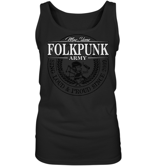 MacSlon's "Folkpunk Army" - Ladies Tank-Top