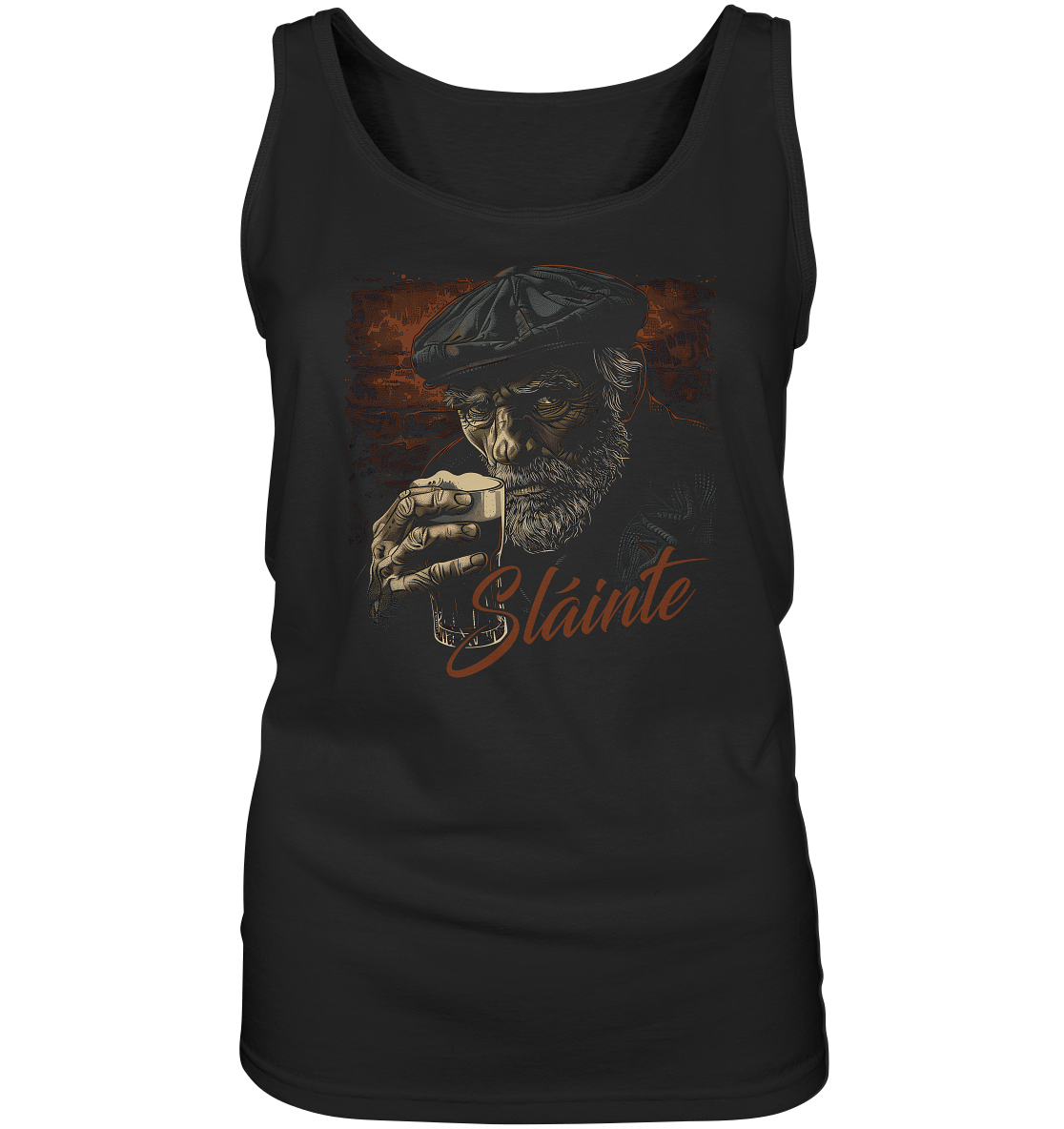 Sláinte "Old Irish Bastard III" - Ladies Tank-Top