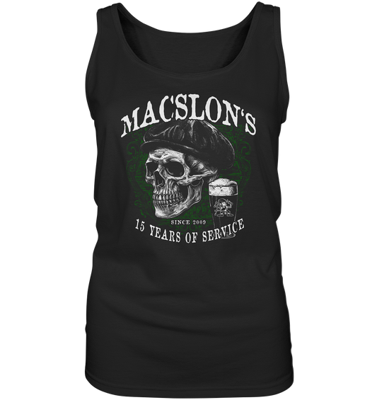 MacSlon's "15 Years Of Service III" - Ladies Tank-Top