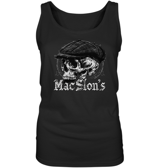 MacSlon's "Flatcap-Skull II" - Ladies Tank-Top