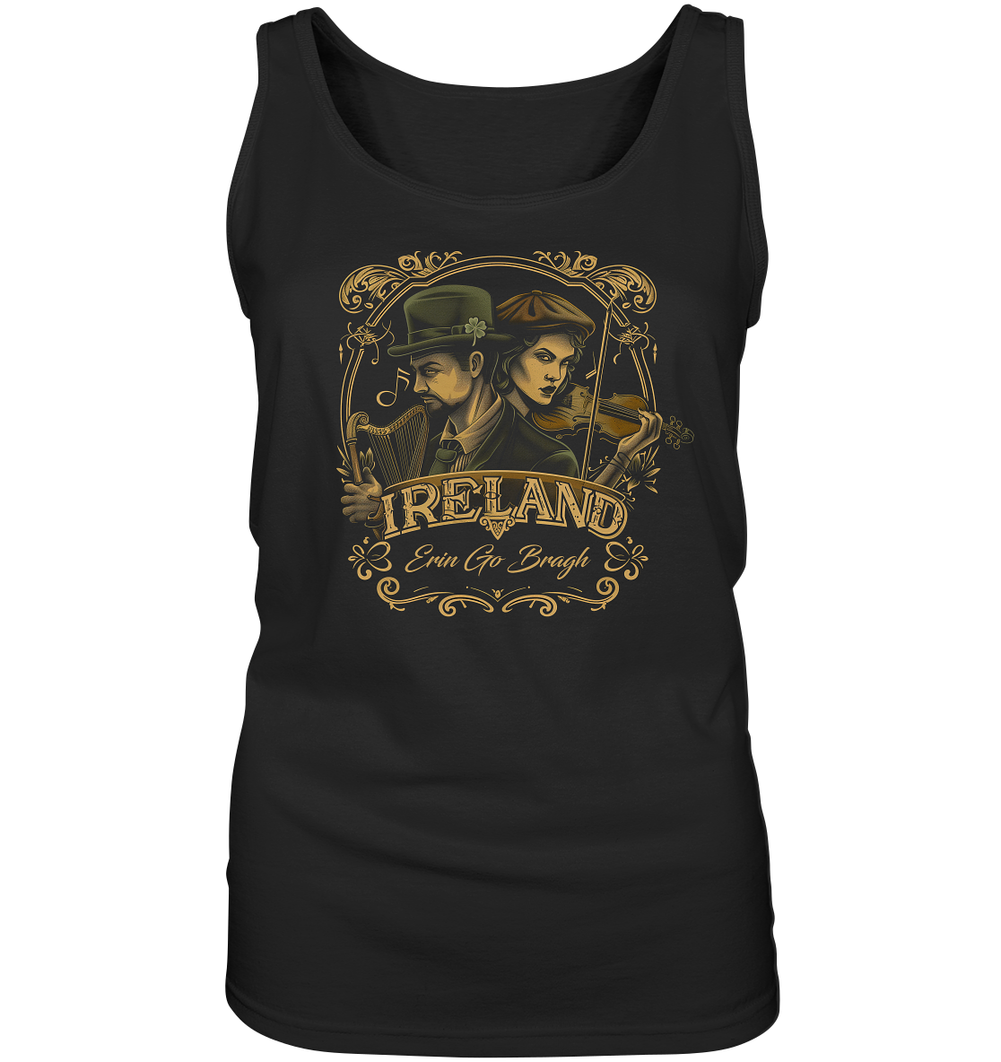 Ireland "Erin Go Bragh / Couple I" - Ladies Tank-Top