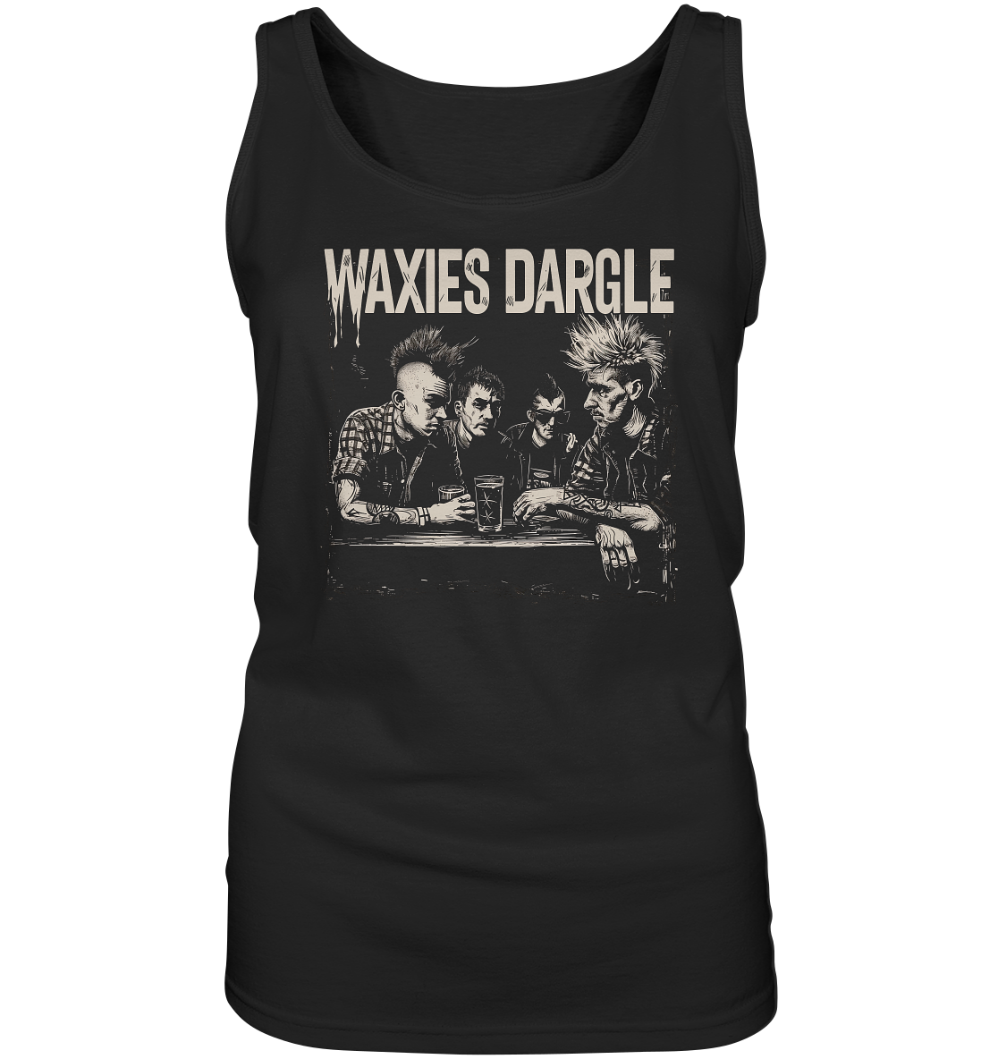 Waxies Dargle "Punks II" - Ladies Tank-Top