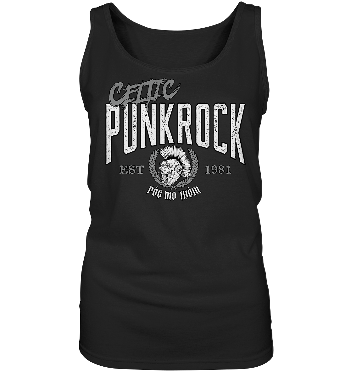 Póg Mo Thóin Streetwear "Celtic Punkrock"  - Ladies Tank-Top