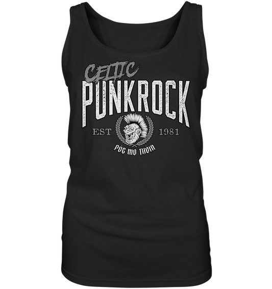 Póg Mo Thóin Streetwear "Celtic Punkrock"  - Ladies Tank-Top