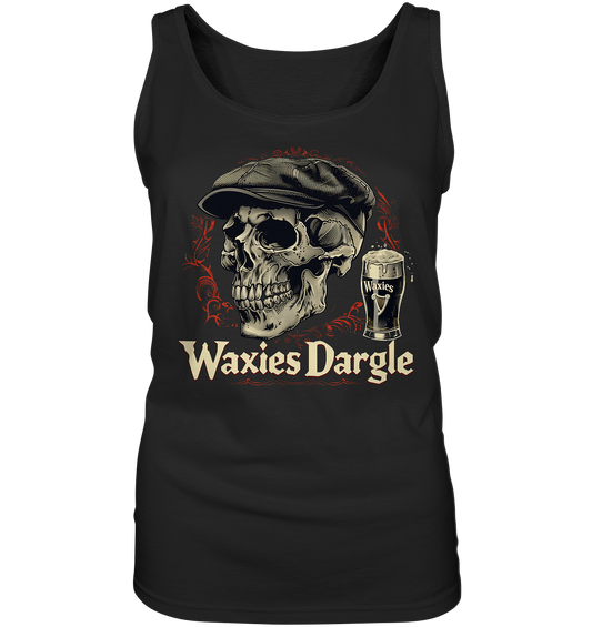 Waxies Dargle "Flatcap / Skull I"  - Ladies Tank-Top