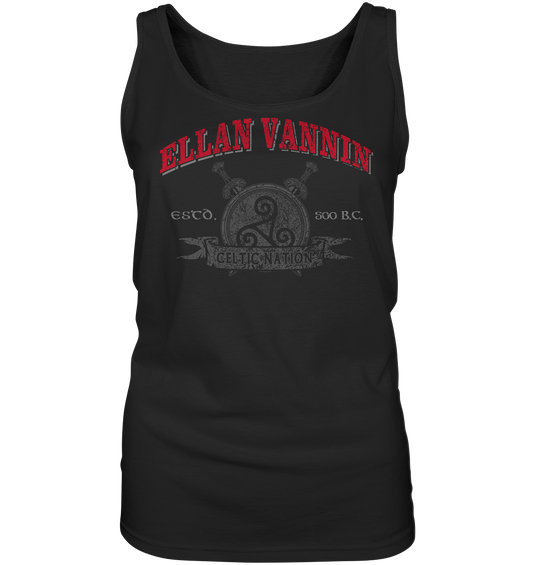 Ellan Vannin "Celtic Nation" - Ladies Tank-Top