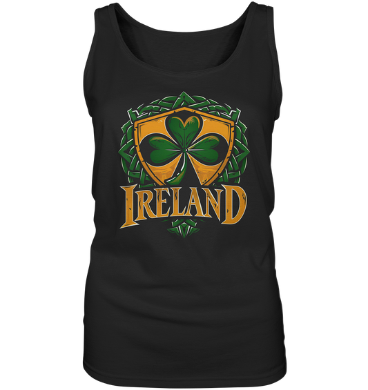 Ireland "Shamrock / Crest"  - Ladies Tank-Top