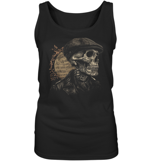 Skull "Flatcap II" - Ladies Tank-Top