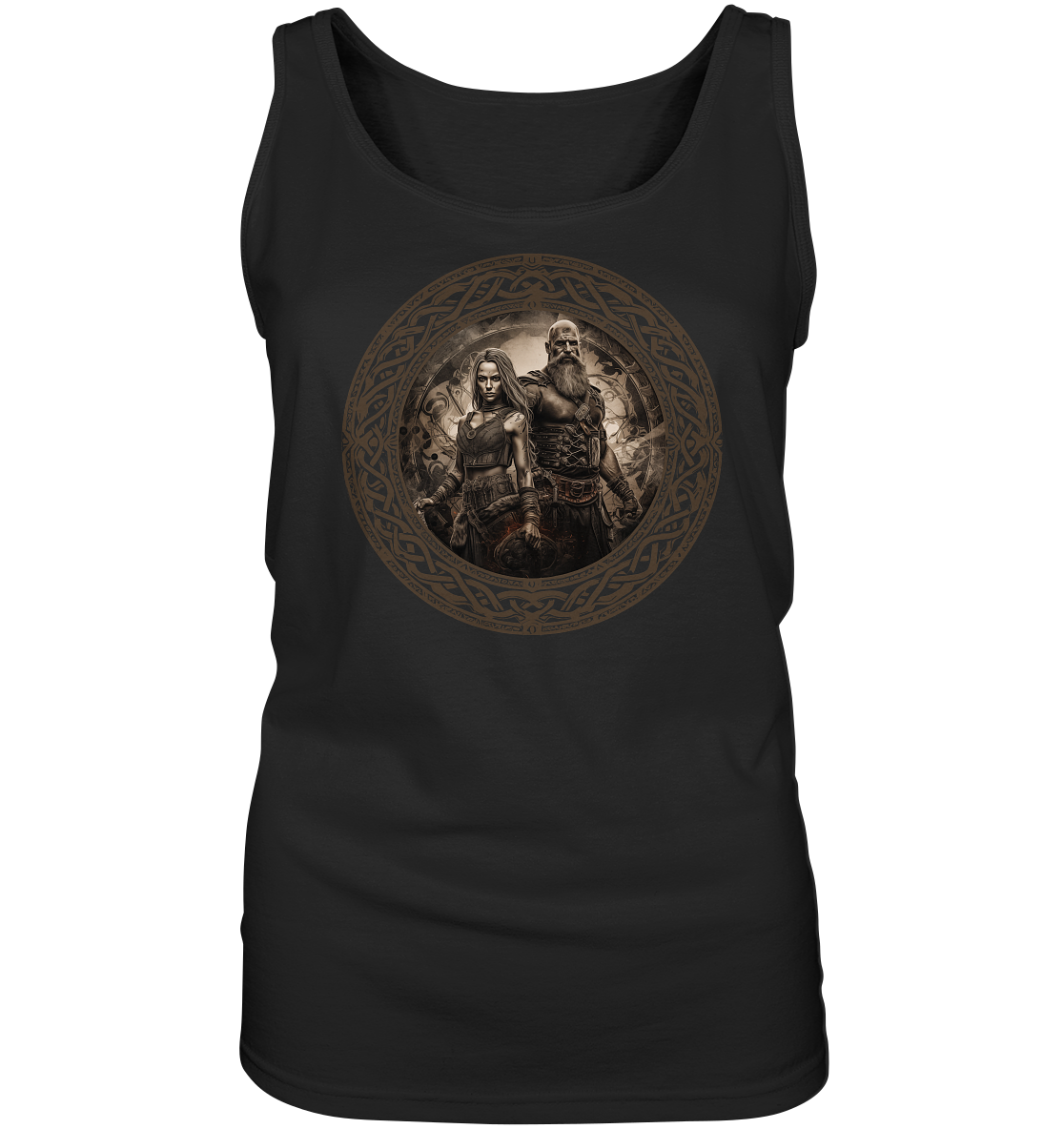 Celtic Warrior "Couple II" - Ladies Tank-Top