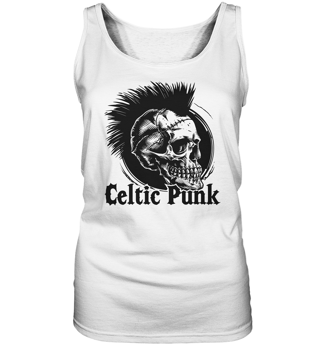 Celtic Punk "Skull II" - Ladies Tank-Top