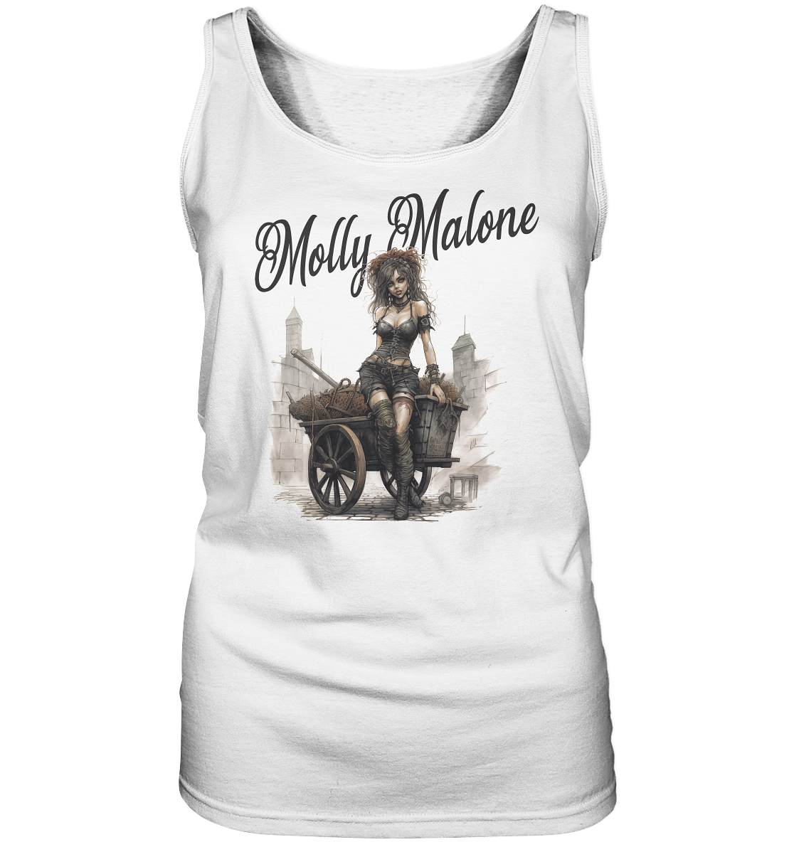 Molly Malone "Artwork I" - Ladies Tank-Top