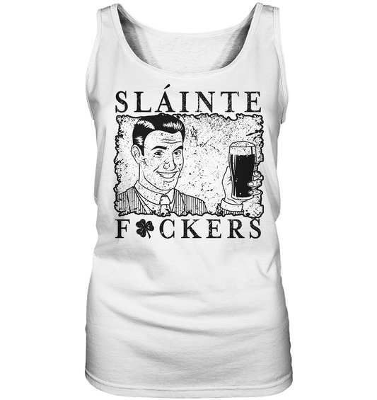 Sláinte "F*ckers" *Shamrock* - Ladies Tank-Top