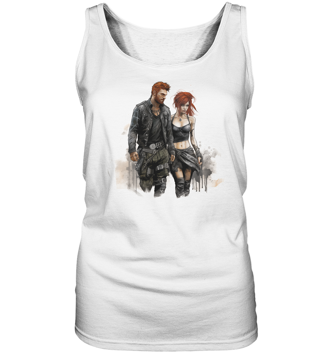 Celtic Couple "Artwork I" - Ladies Tank-Top