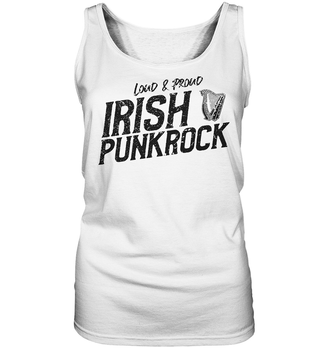 Irish Punkrock "Loud & Proud"  - Ladies Tank-Top