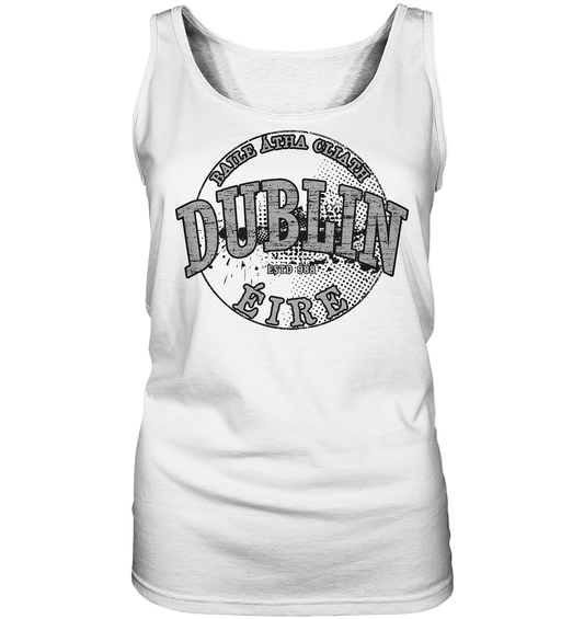 Dublin "Estd 988 / Baile Átha Cliath / Éire"  - Ladies Tank-Top