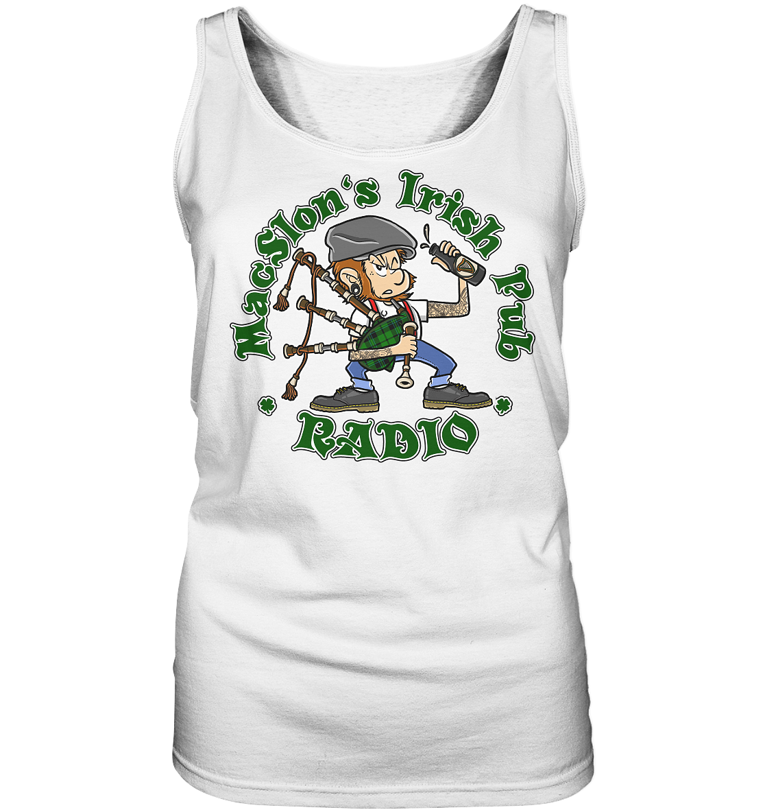 MacSlon's Radio "Classic Logo" - Ladies Tank-Top