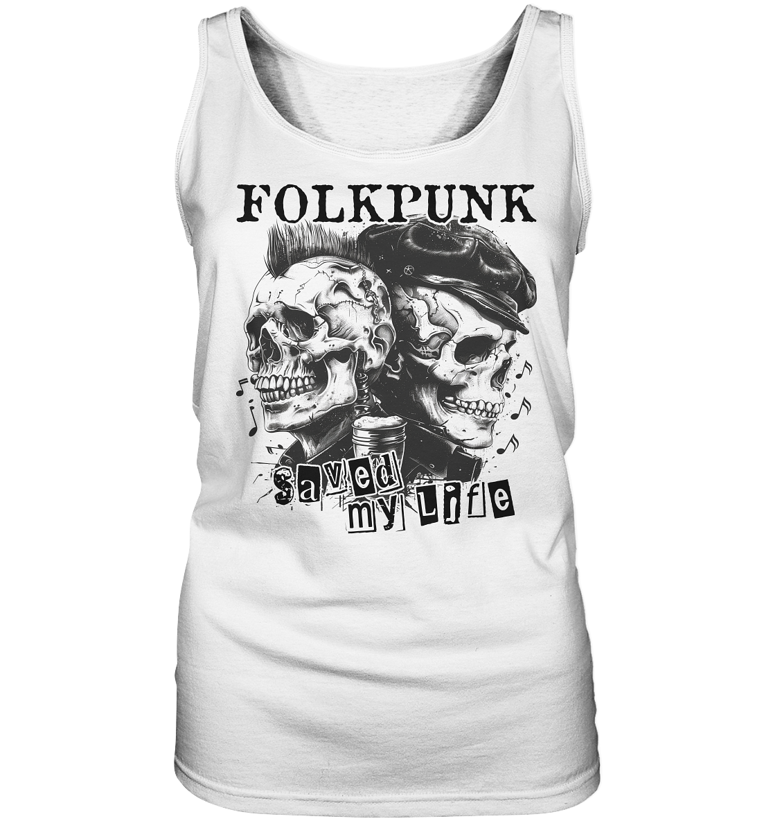 Folkpunk "Saved My Life I" - Ladies Tank-Top