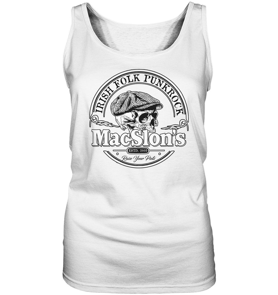 MacSlon's "Estd. 2009 / Irish Folk Punkrock II"  - Ladies Tank-Top