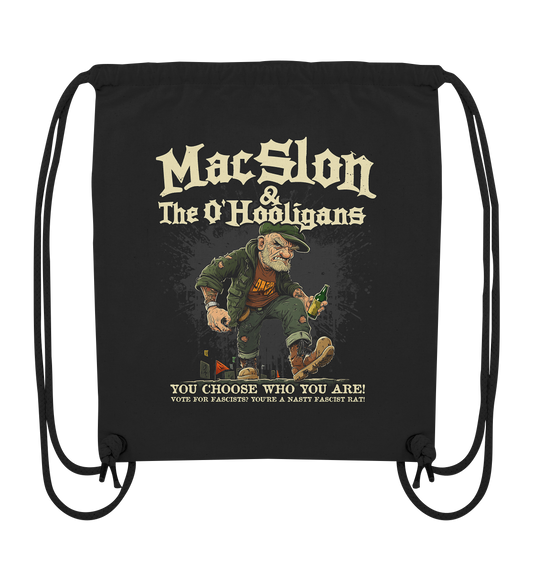 MacSlon & The O'Hooligans "You Choose Who You Are" - Organic Gym-Bag