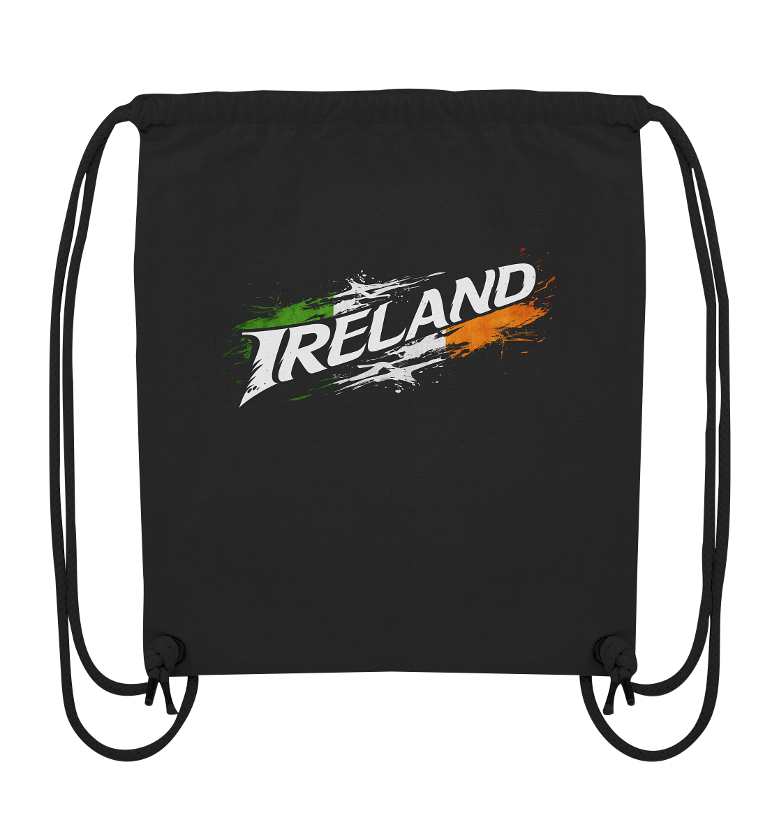 Ireland "Flag Splatter I"  - Organic Gym-Bag