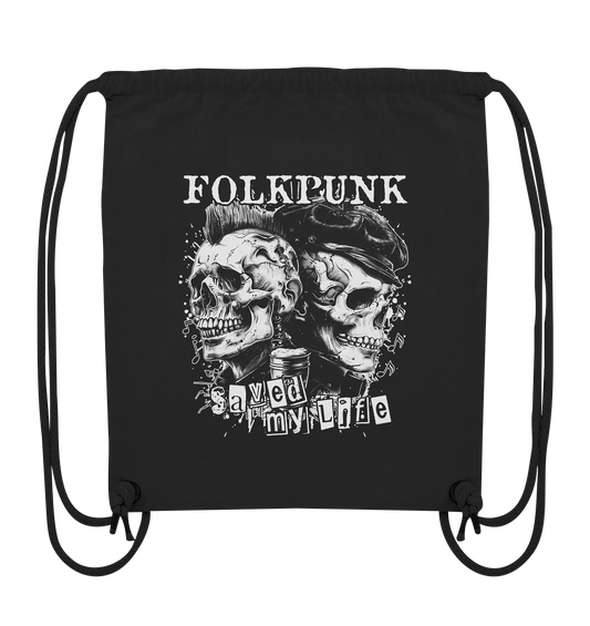 Folkpunk "Saved My Life II" - Organic Gym-Bag