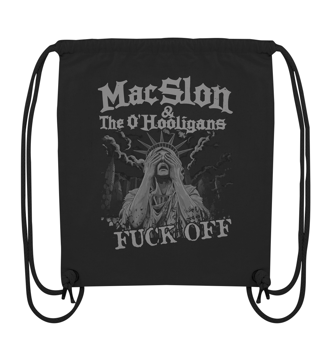 MacSlon & The O'Hooligans "Fuck Off" - Organic Gym-Bag