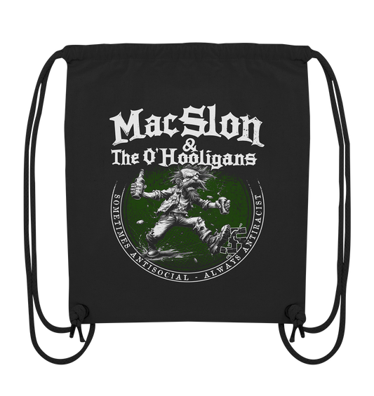 MacSlon & The O'Hooligans "Sometimes Antisocial, Always Antiracist" - Organic Gym-Bag